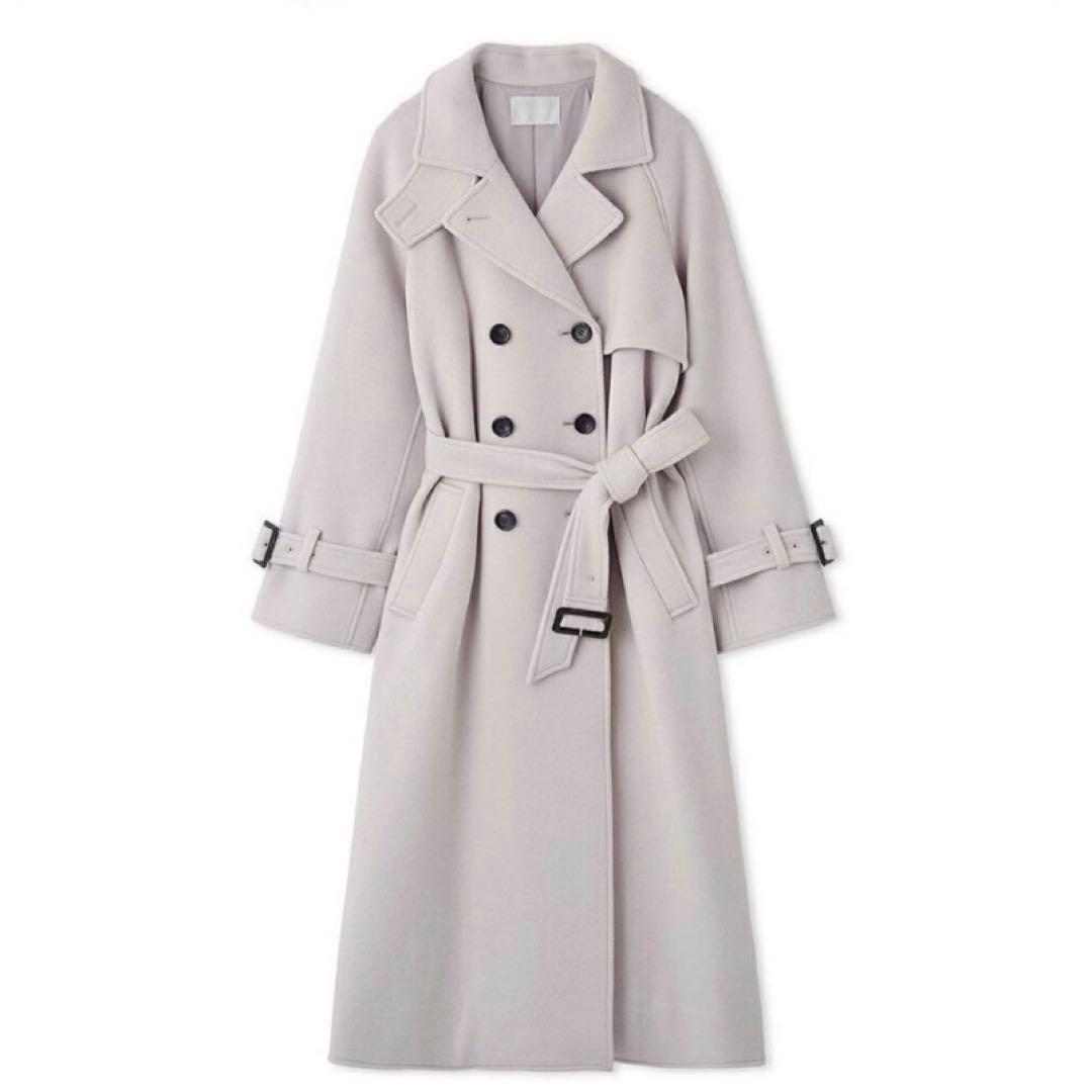 セルフォード　ウール混 リバートレンチコート