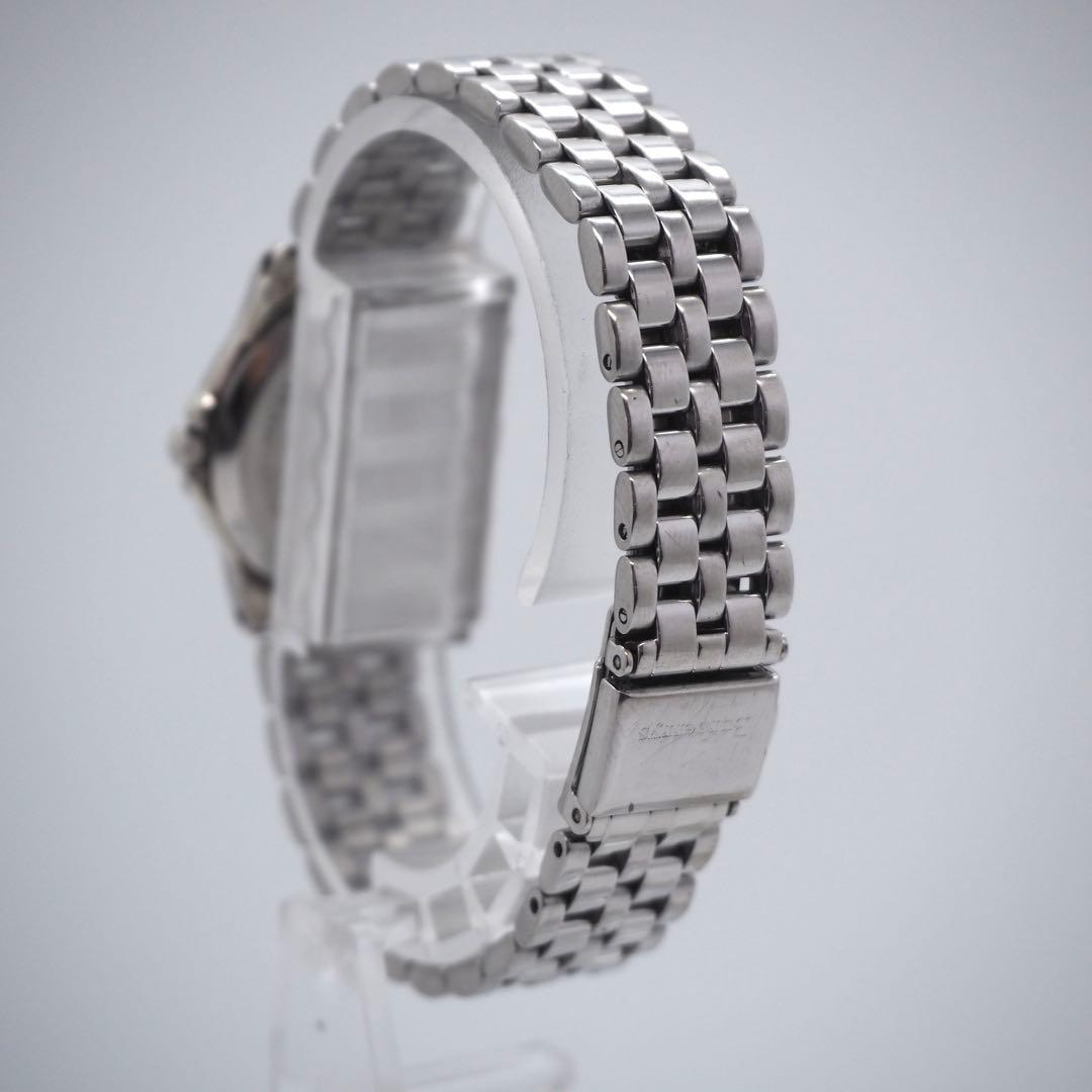 174 稼働 バーバリー レディース 時計 シルバー ホワイト ローマン