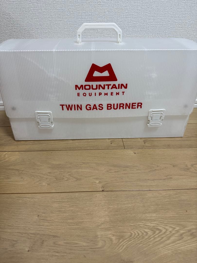 MOUNTAIN EQUIPMENT ツーバーナーコンロ 赤　ビンテージ