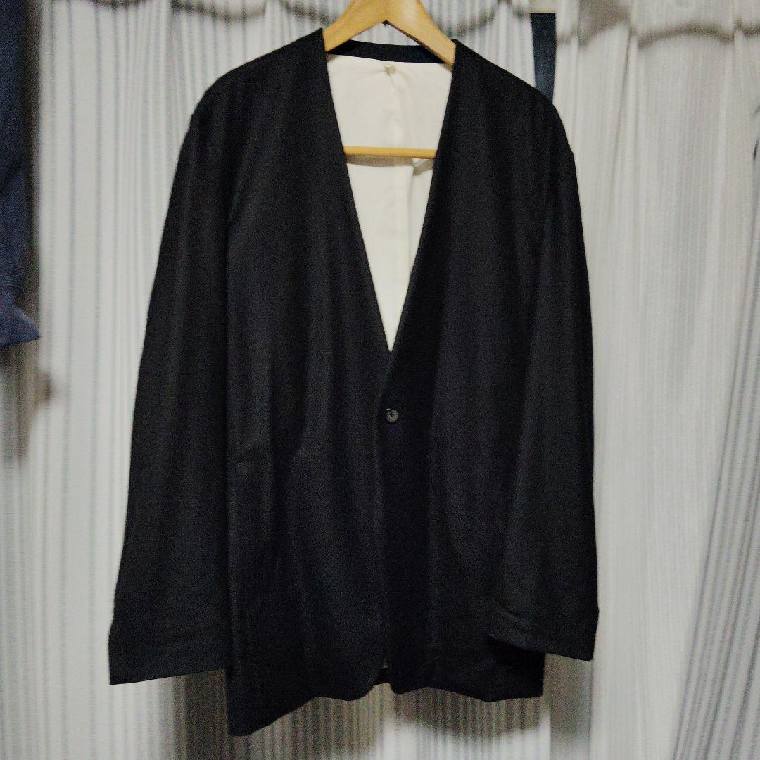 MBハイエンド尾州ウールクラシックノーカラージャケット