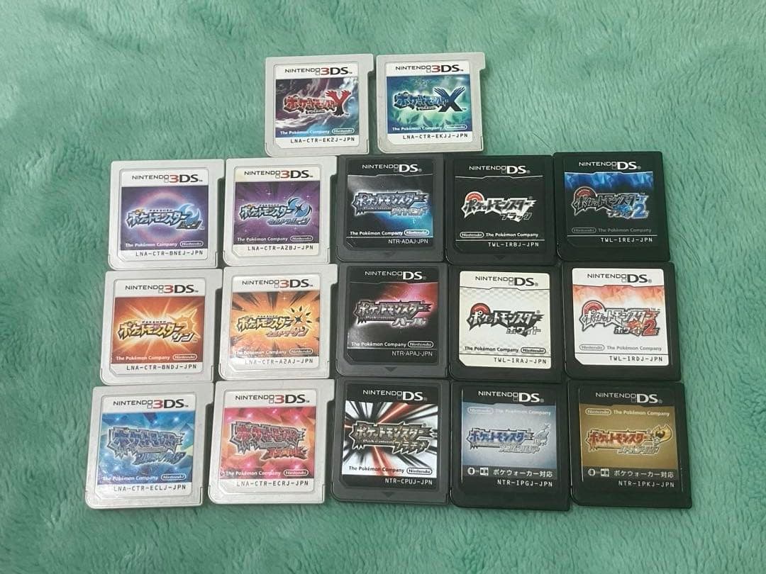 ポケットモンスター ポケモン 3DSソフトセットまとめ売り 17本