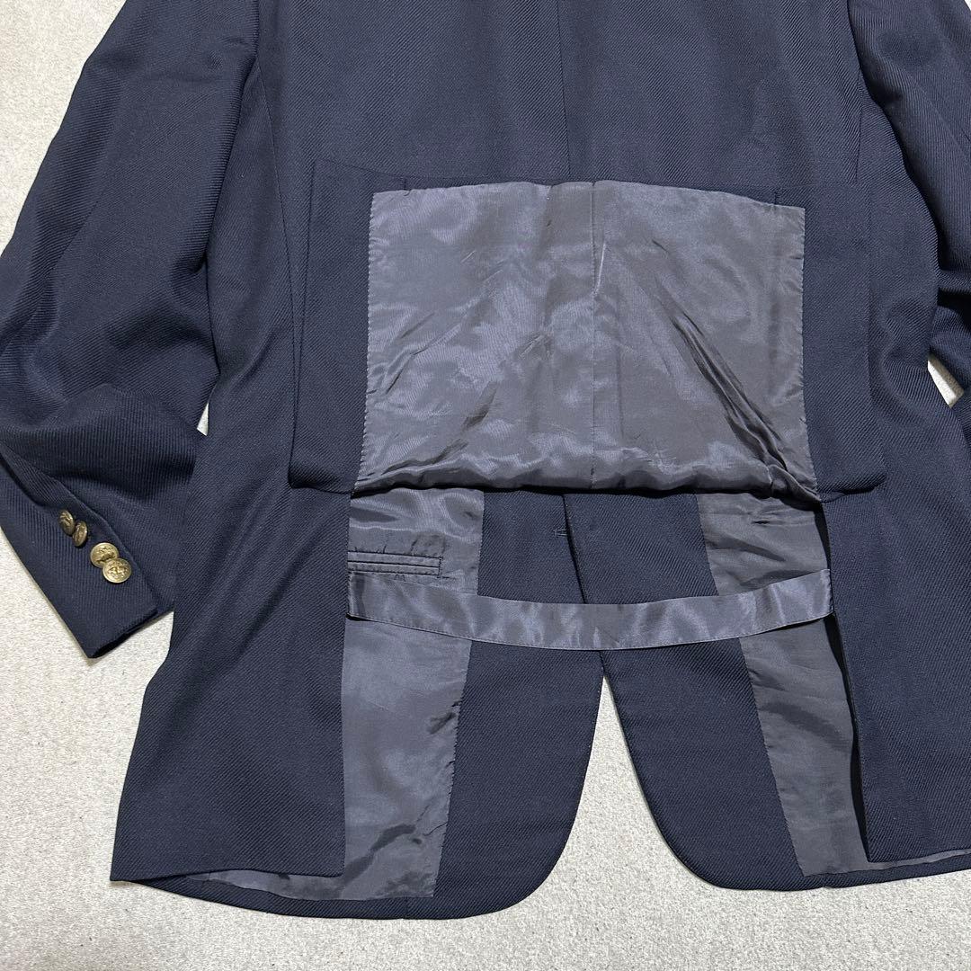 38(M)美品✨サクソン　ブルックスブラザーズ　紺ブレザー　金ボタン　テーラード