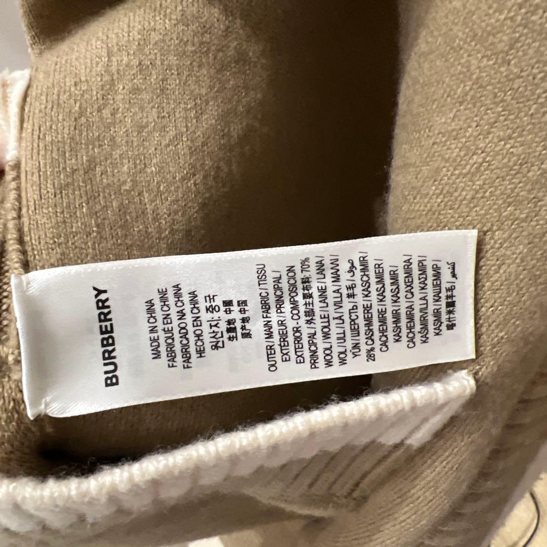 Burberry ポンチョ　ケープ　コート