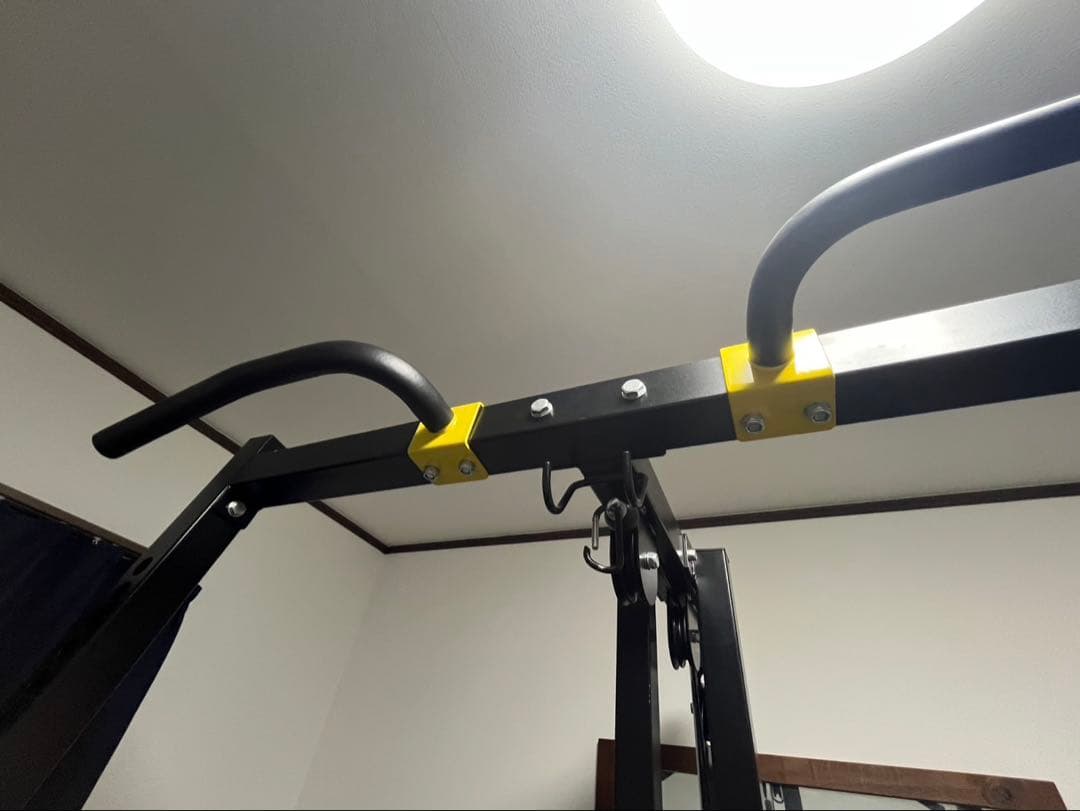 多機能バーベルラック（黒）