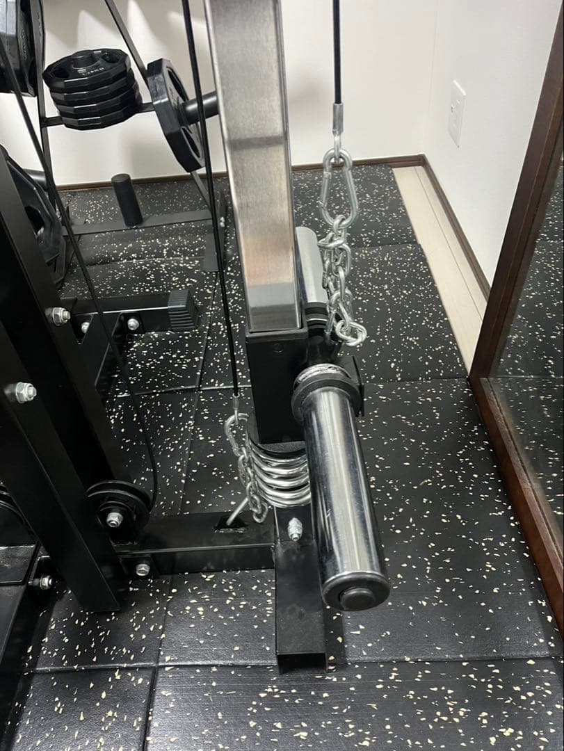 多機能バーベルラック（黒）