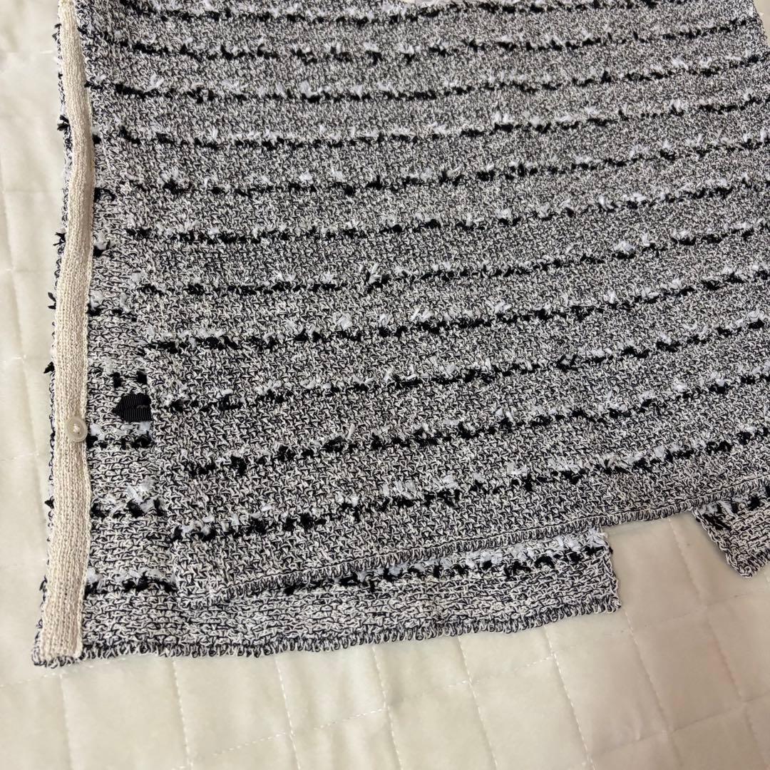 新品！今期！BEARDSLEY ビアズリー ツイードニットポンチョ