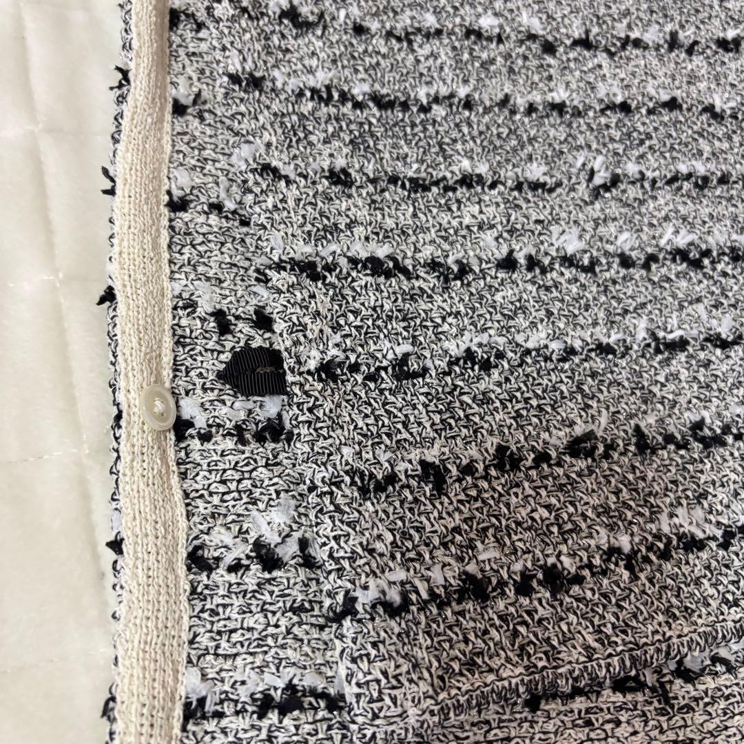 新品！今期！BEARDSLEY ビアズリー ツイードニットポンチョ