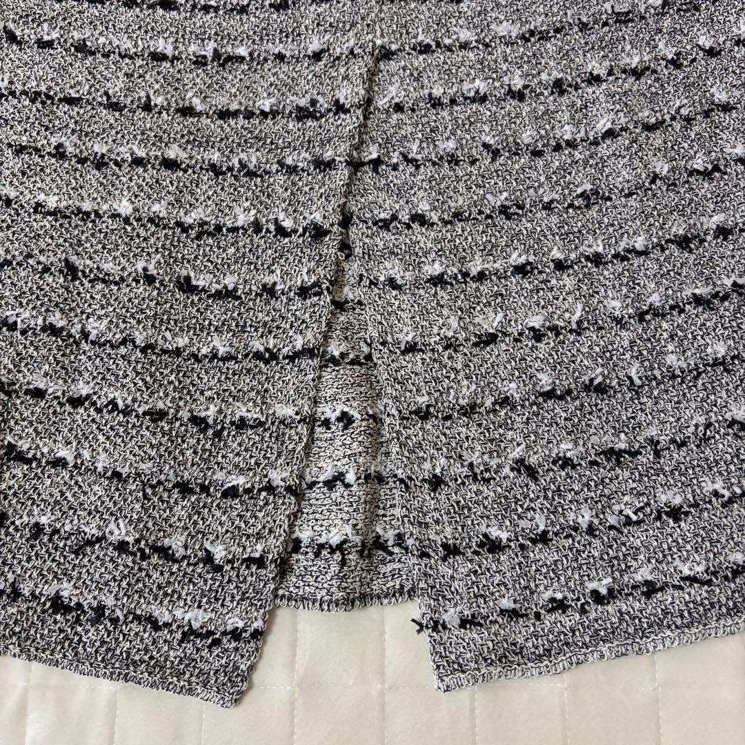 新品！今期！BEARDSLEY ビアズリー ツイードニットポンチョ