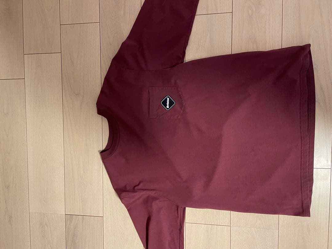 F.C. Real Bristol 長袖カットソー バーガンディ