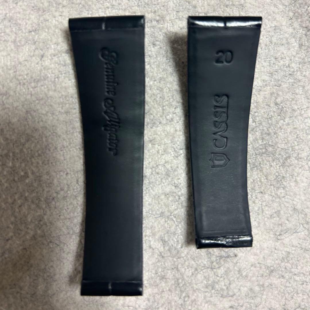 ロレックス　デイトナ　5桁　金無垢　アリゲーター革ベルト　非純正　カシス製