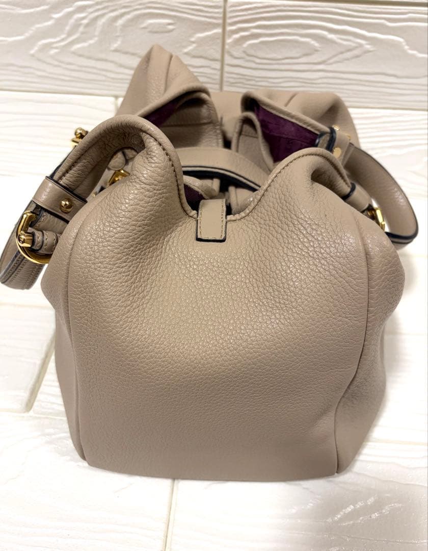 【美品】ロエベ カリエ ホーボー ベージュ　LOEWE