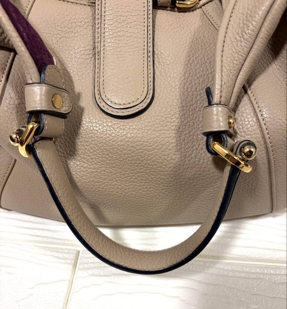 【美品】ロエベ カリエ ホーボー ベージュ　LOEWE