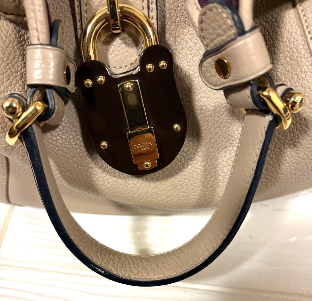 【美品】ロエベ カリエ ホーボー ベージュ　LOEWE