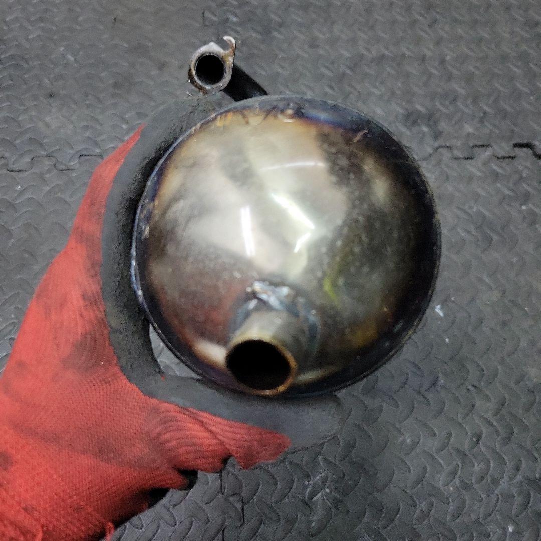 スーパーディオ AF27DIO マフラー V8チャンバー ハワイアンチャンバー