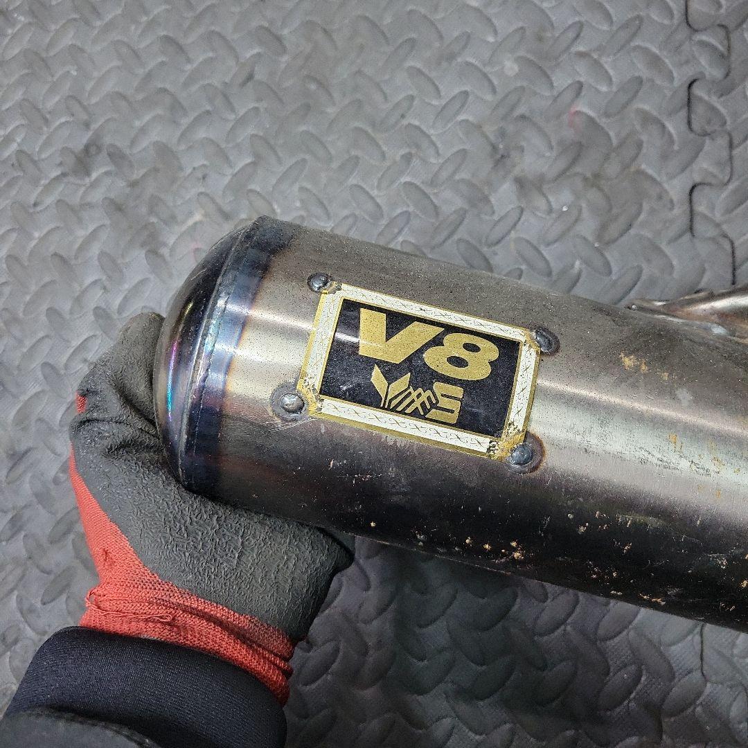 スーパーディオ AF27DIO マフラー V8チャンバー ハワイアンチャンバー