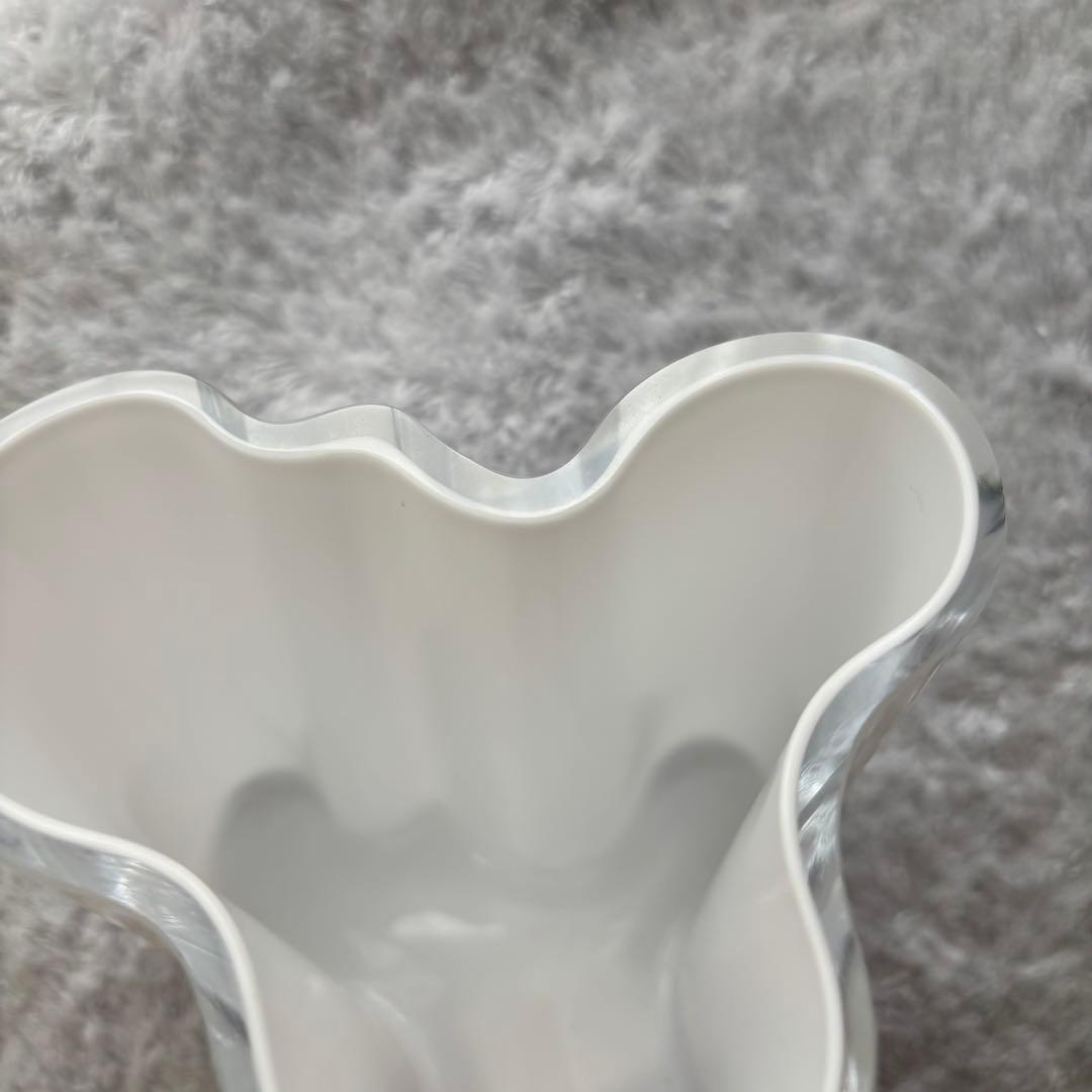  イッタラ アアルト フラワーベース オパールホワイト95mm