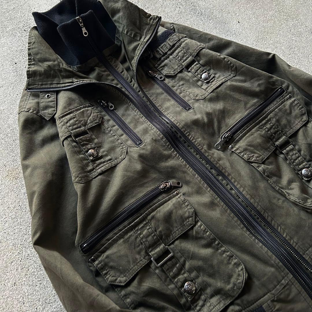 00's Archive マルチジップ ギミックジャケット Y2K アーカイブ