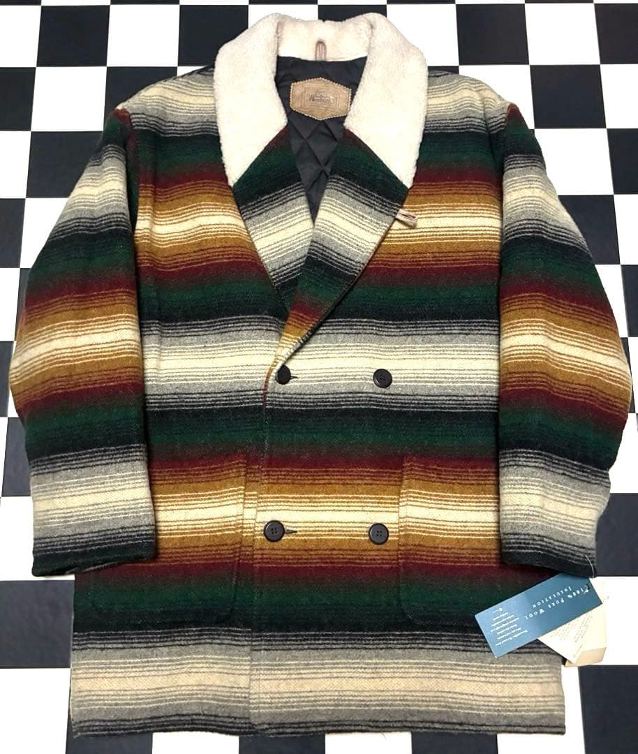 90sデッドストック Woolrichウールリッチ ショールカラーウールコート