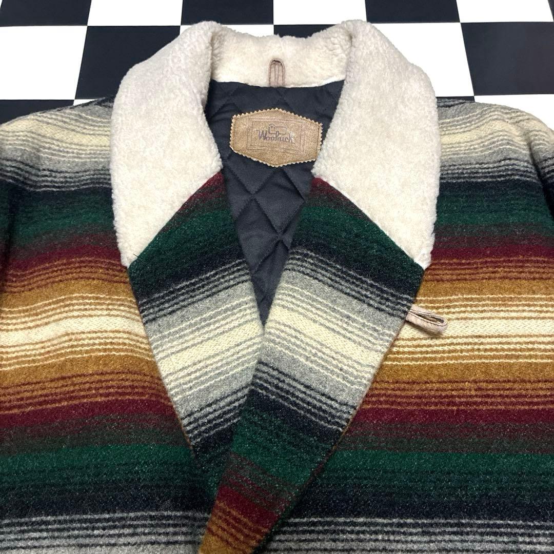 90sデッドストック Woolrichウールリッチ ショールカラーウールコート