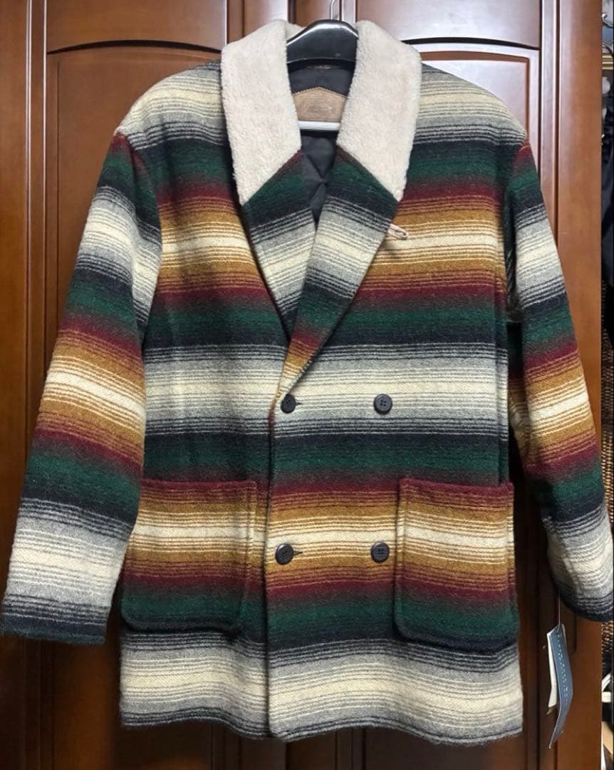 90sデッドストック Woolrichウールリッチ ショールカラーウールコート
