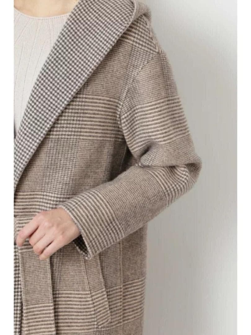 ヒューマンウーマン/リバーコート メルトンビーバーダブルフェイス 51700円