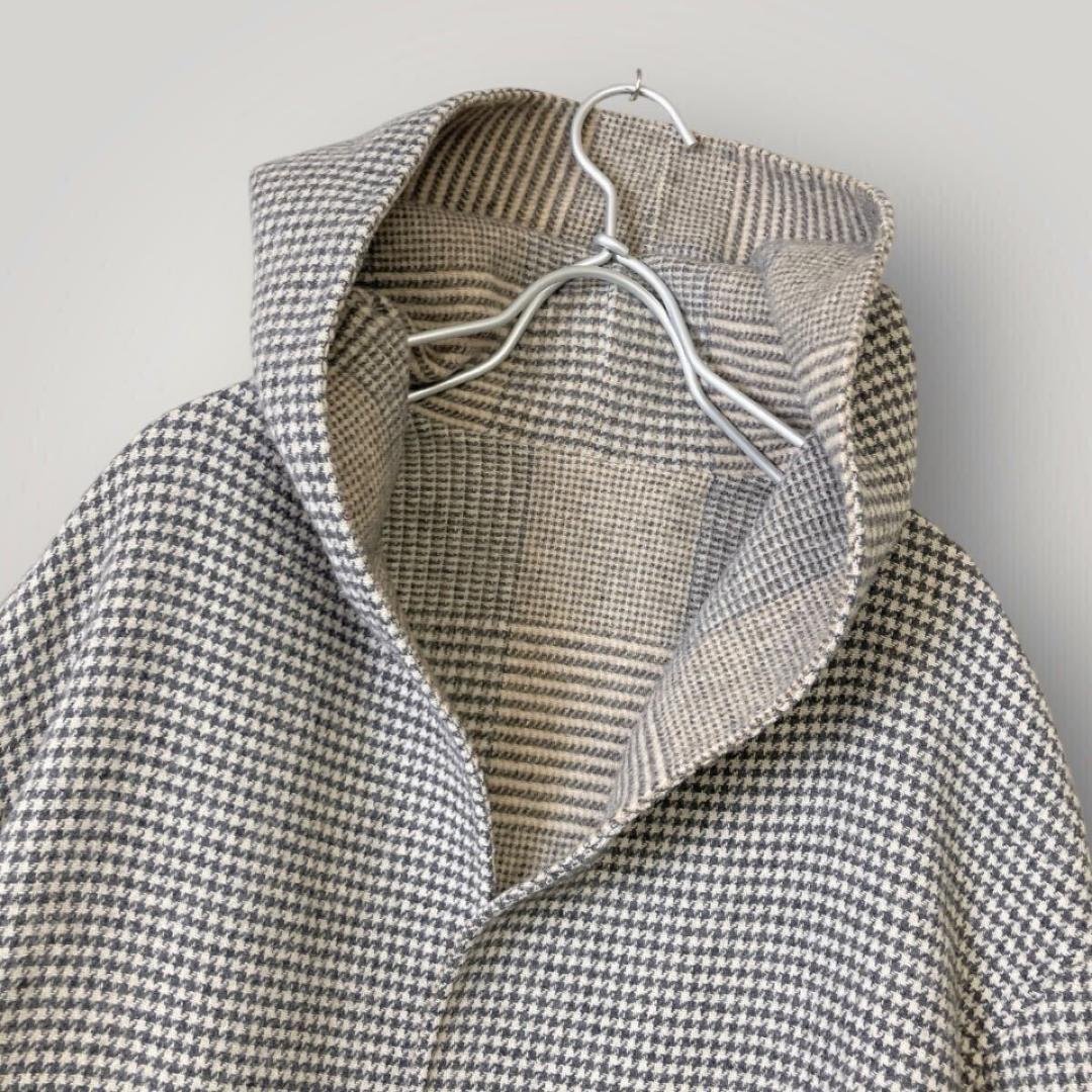 ヒューマンウーマン/リバーコート メルトンビーバーダブルフェイス 51700円