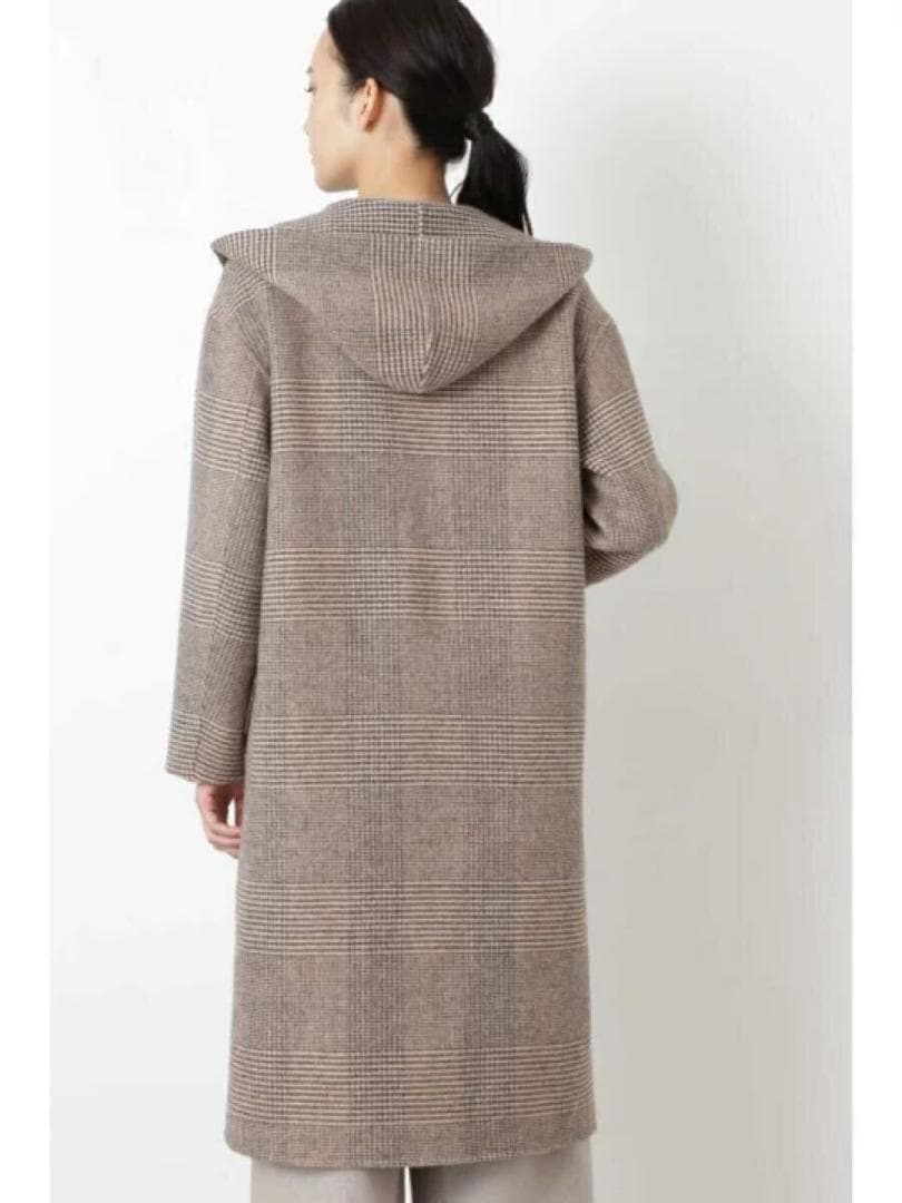 ヒューマンウーマン/リバーコート メルトンビーバーダブルフェイス 51700円