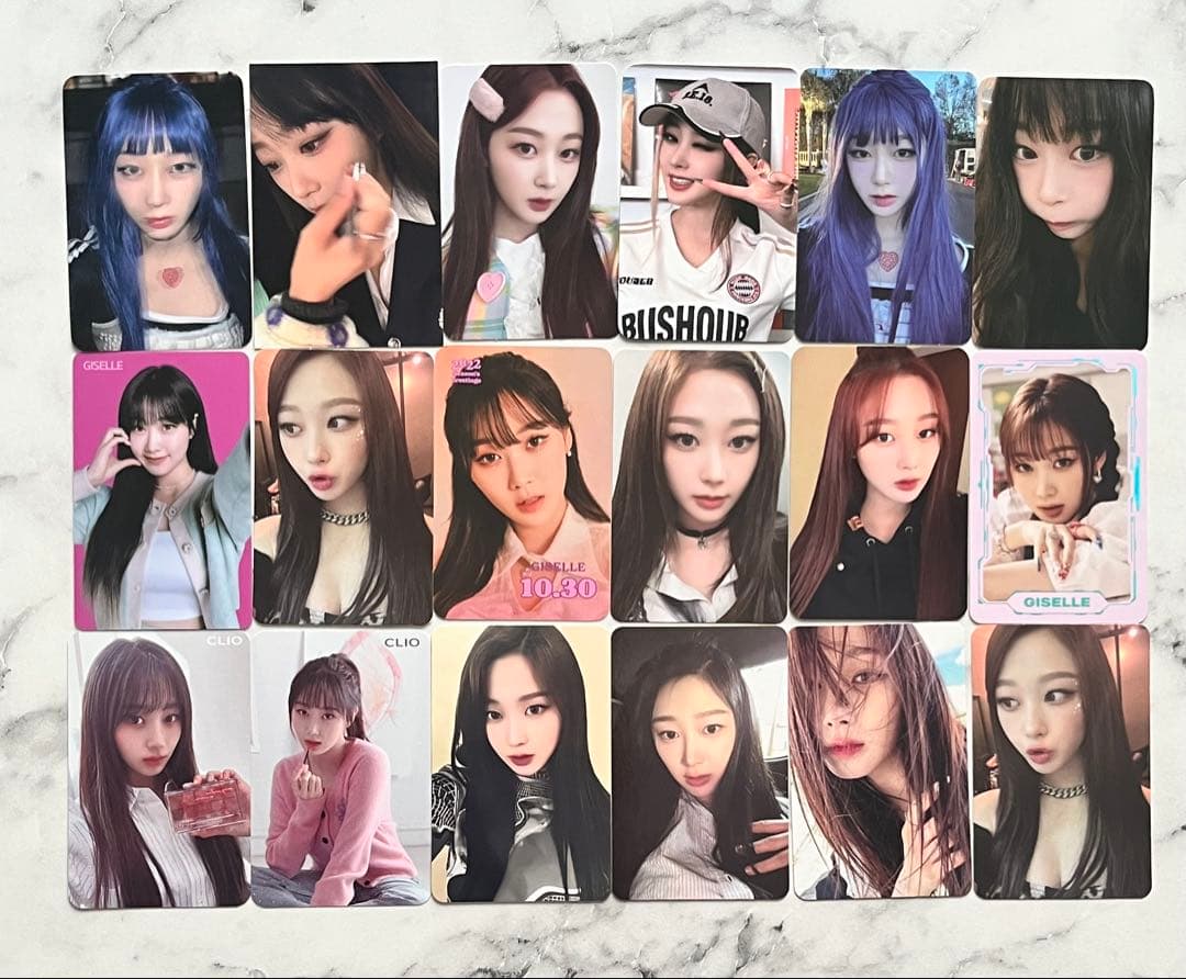 aespa ジゼル トレカ バラ売り