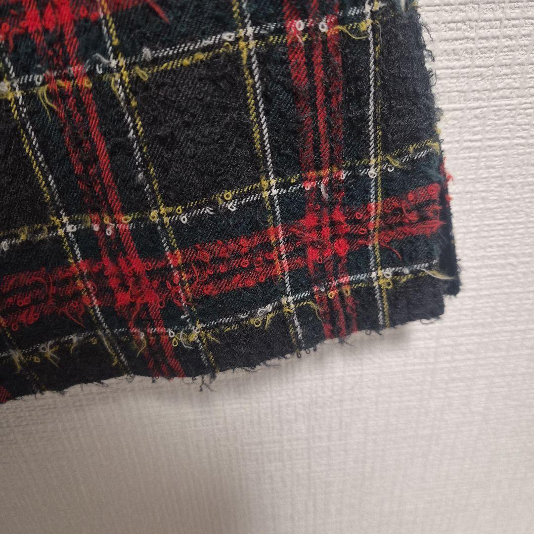 トリココムデギャルソン　ウールパンツ赤