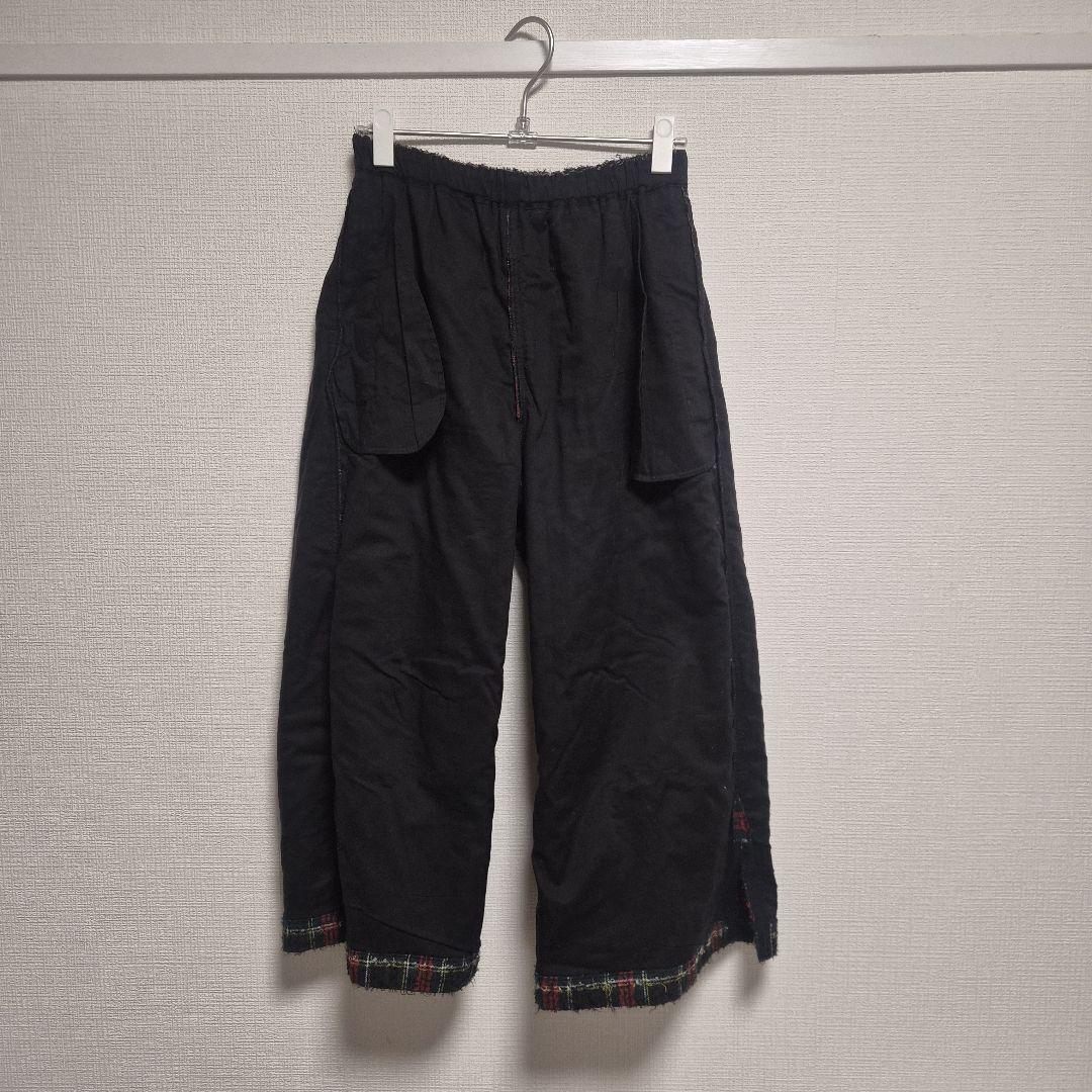 トリココムデギャルソン　ウールパンツ赤