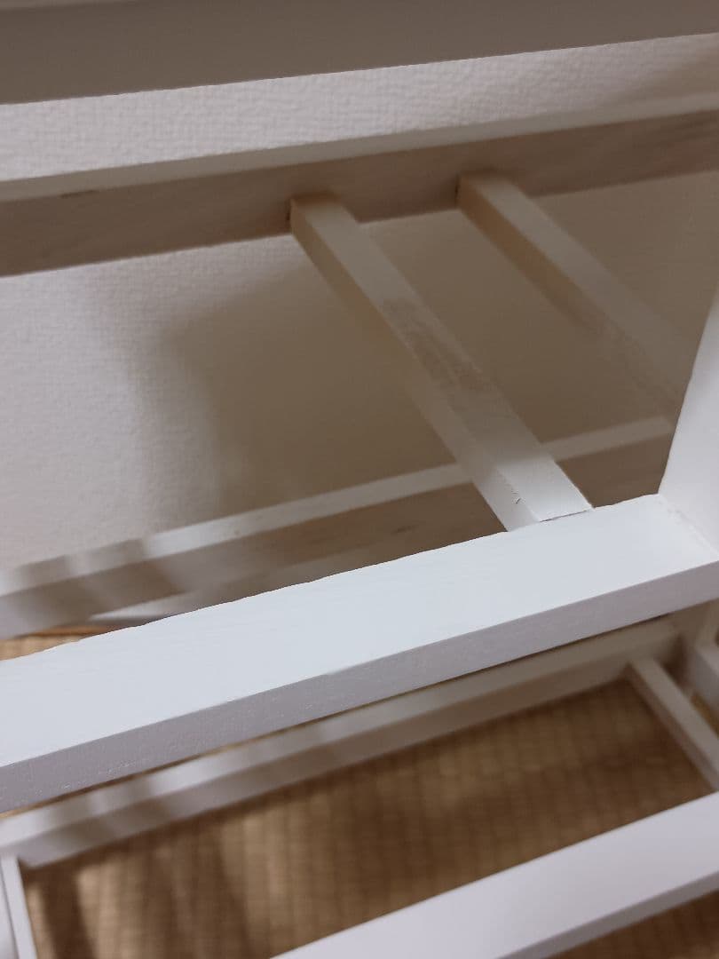 白家具　花柄　チェスト　バスケット　収納　籠