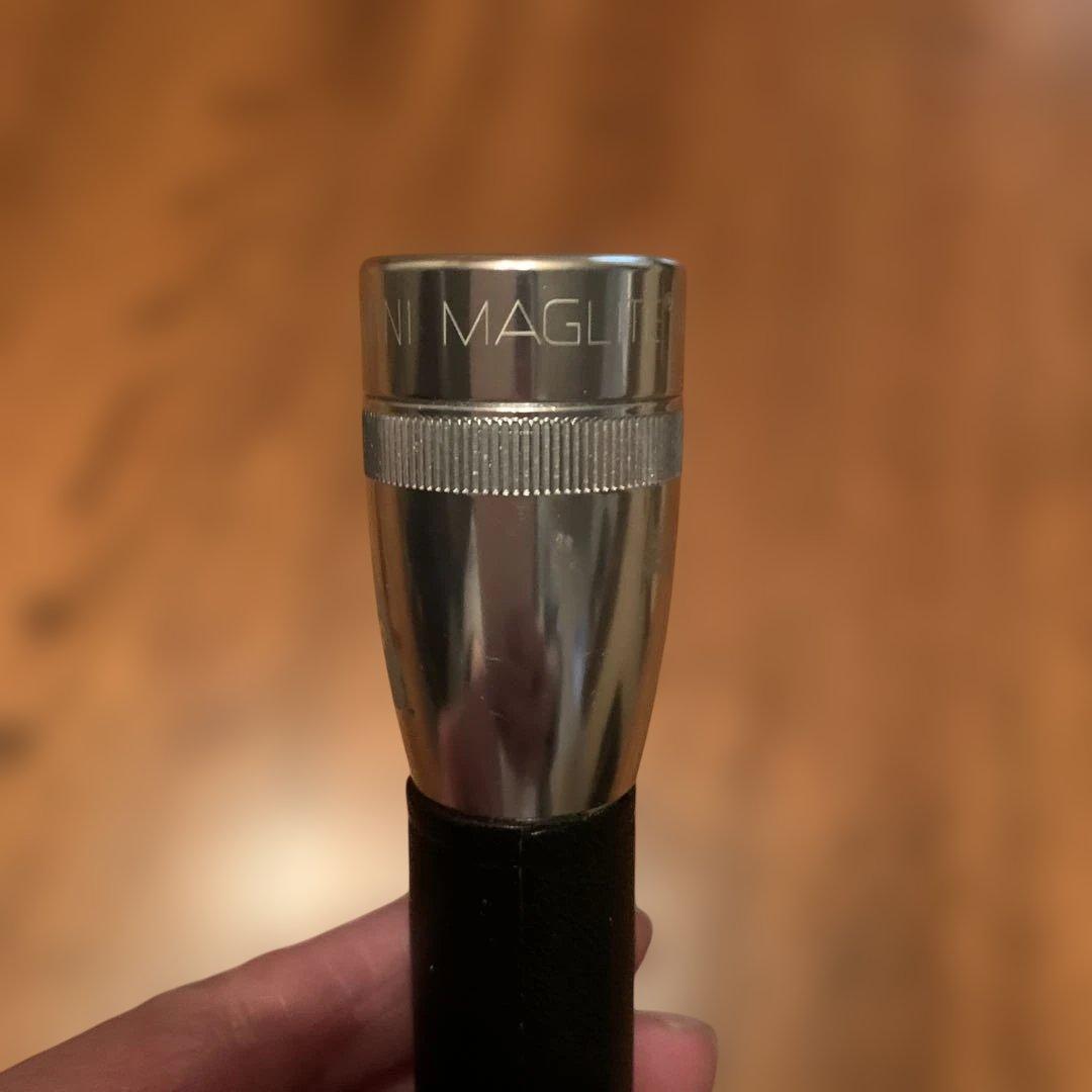 となりのトトロ　マグライト　USA 懐中電灯　革製