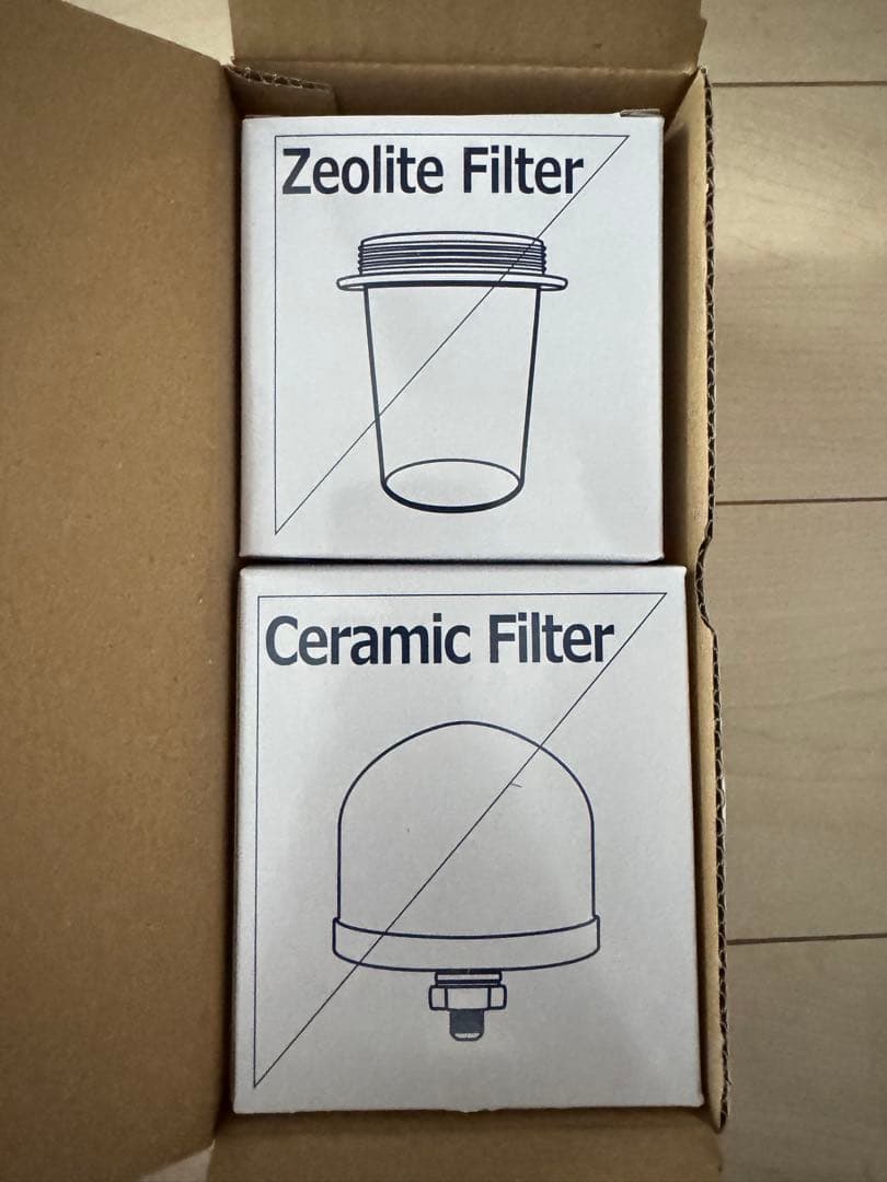 ポタポタクラブ　クラブエコウォーター　上下フィルターセット