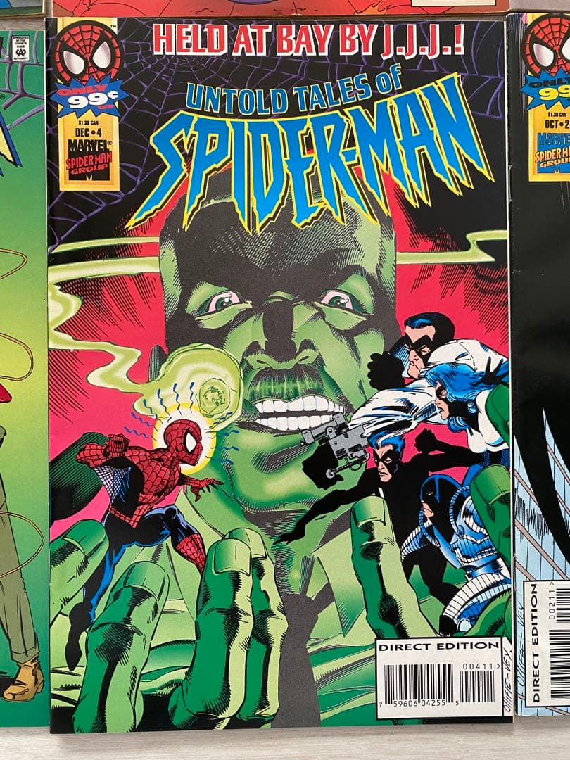 アメコミ Spider man #1 セット　スパイダーマン　マーベル　リーフ