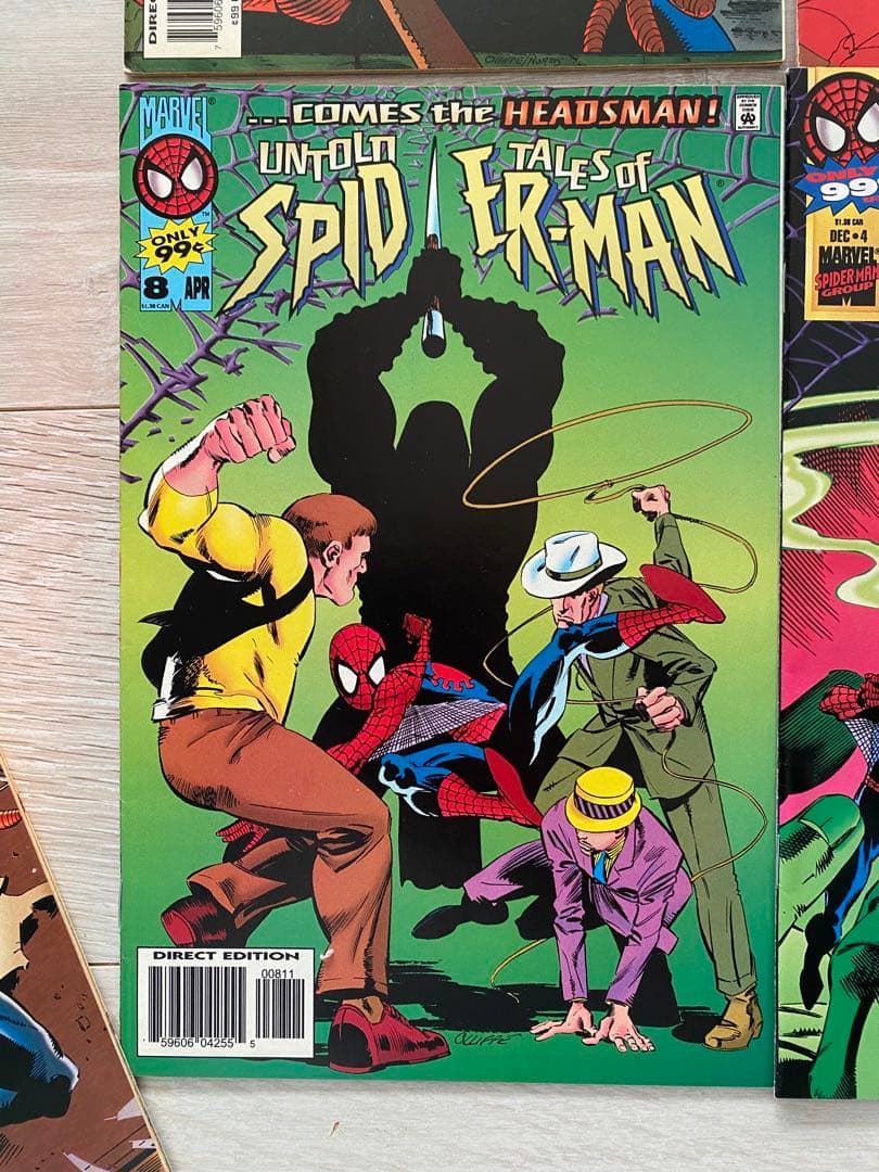 アメコミ Spider man #1 セット　スパイダーマン　マーベル　リーフ