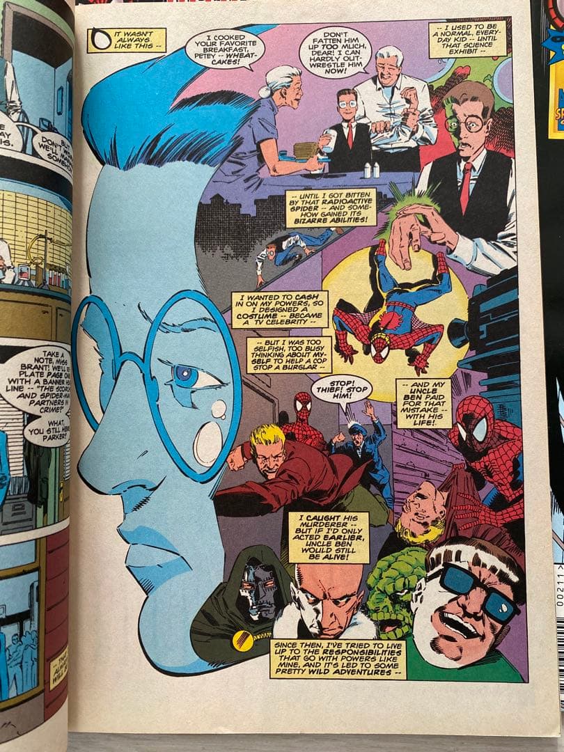 アメコミ Spider man #1 セット　スパイダーマン　マーベル　リーフ