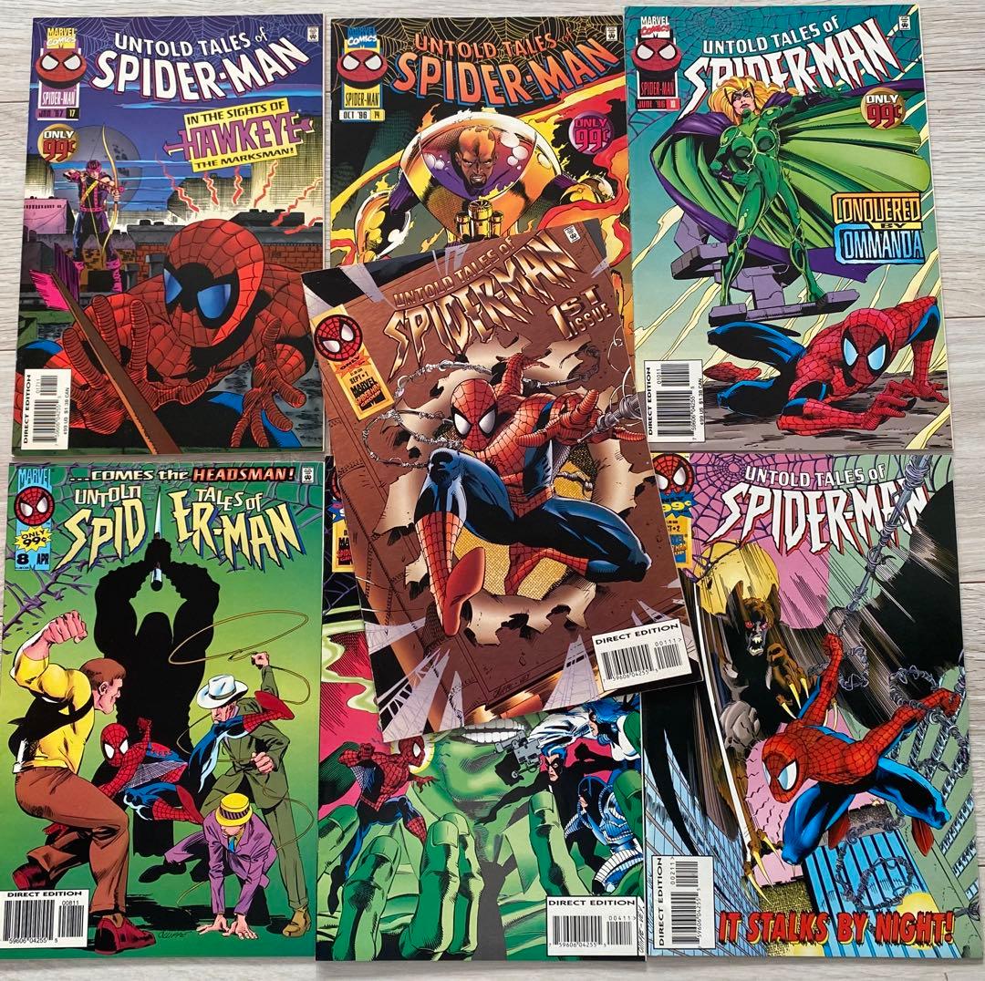 アメコミ Spider man #1 セット　スパイダーマン　マーベル　リーフ