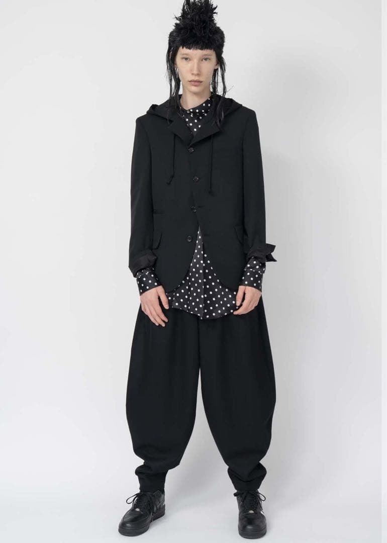 black comme des garcons 25aw パンツ 寅壱 サルエル