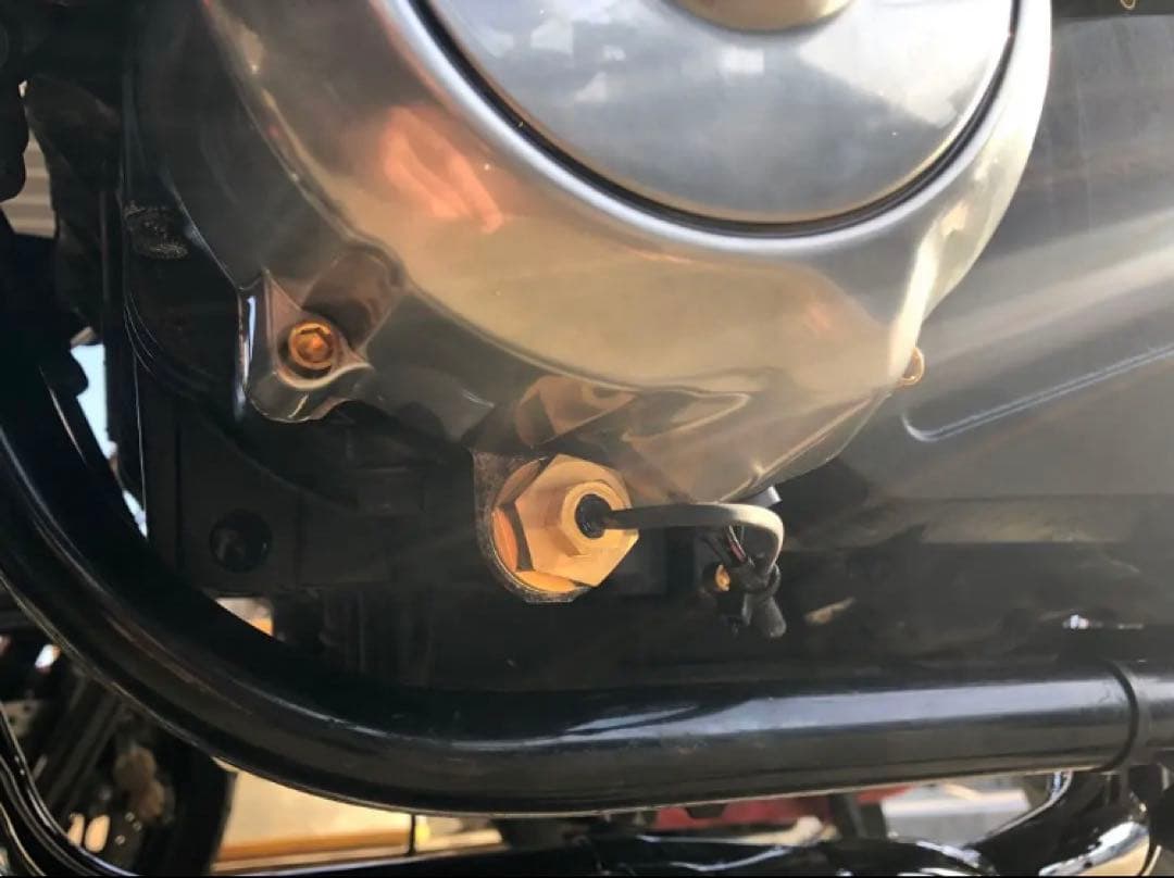 ゼファー400 χ デイトナ ハイグレード テンプメーター セット 真鍮 油温