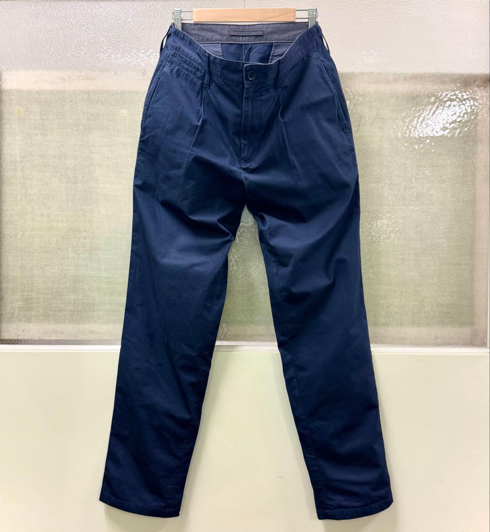 Nigel Cabourn ホスピタルパンツウェザークロス 34 ネイビー日本製