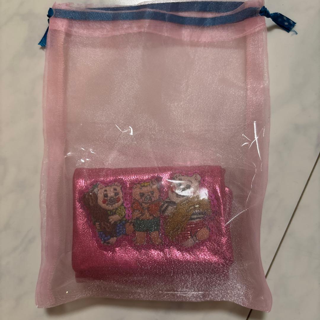 【新品未使用】タマオワールド　財布　三匹の子豚　刺繍　ミニ財布