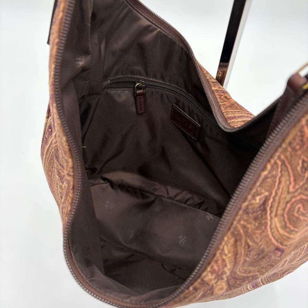 バッグ LAUREN RALPH LAUREN paisley one shoulder