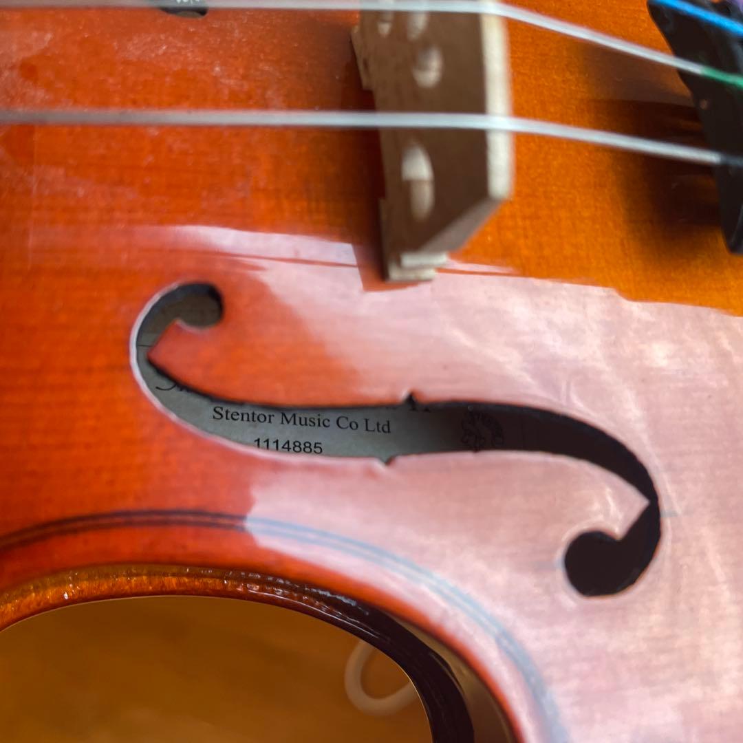 STENTOR バイオリン 1/8 本体 ケース付き