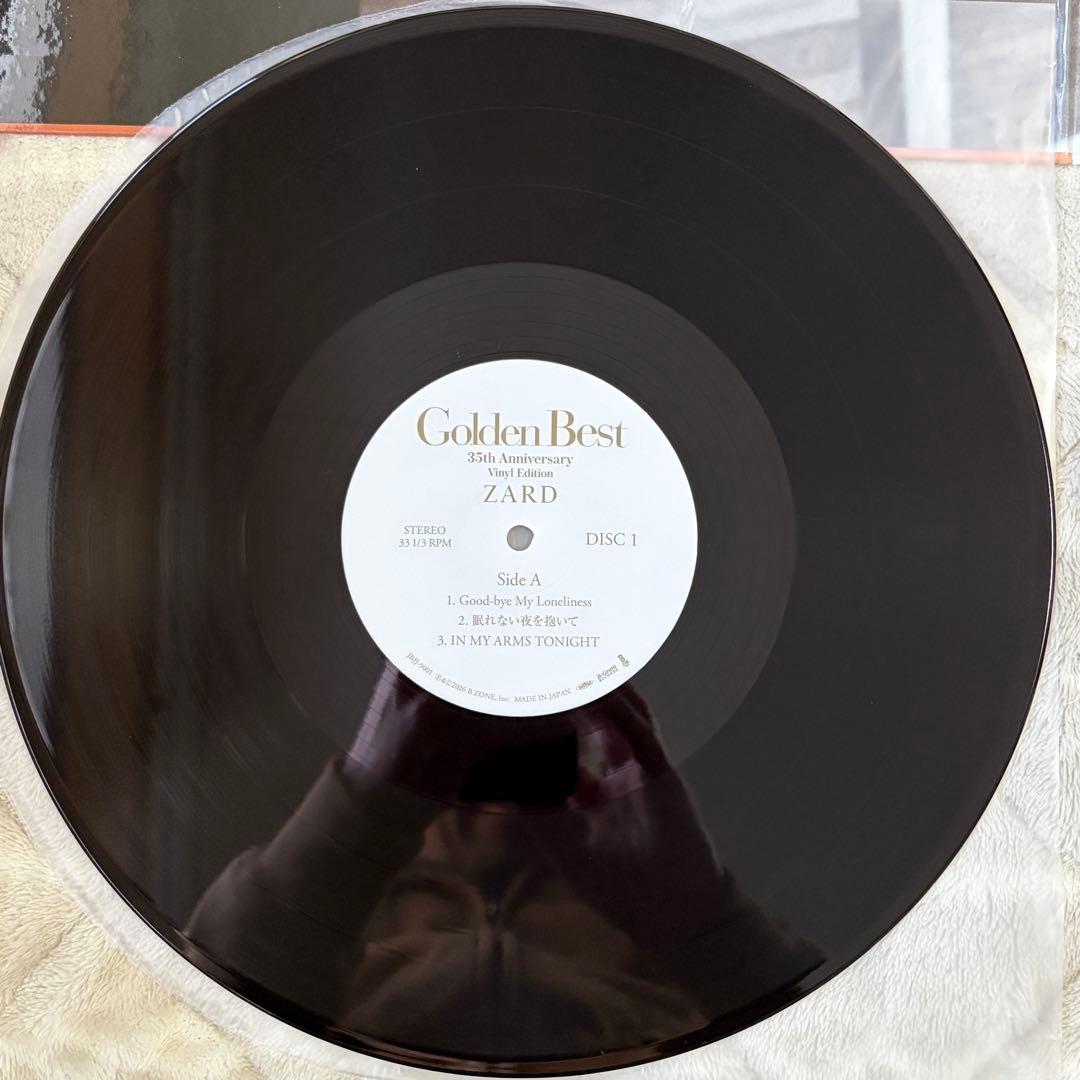 【レコード】ZARD『Golden Best』（4LP）