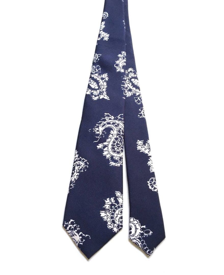 新品 FRANCO BASSI フランコバッシ ネクタイ ペーズリー イタリア製