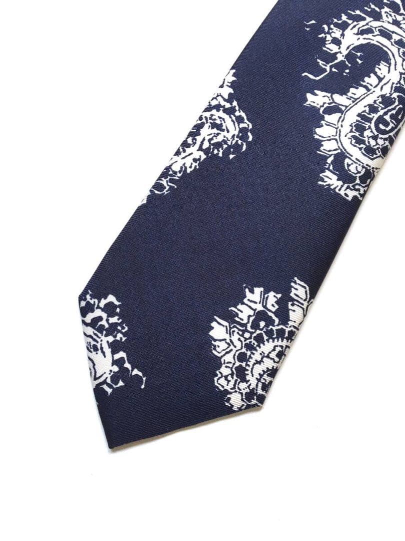 新品 FRANCO BASSI フランコバッシ ネクタイ ペーズリー イタリア製