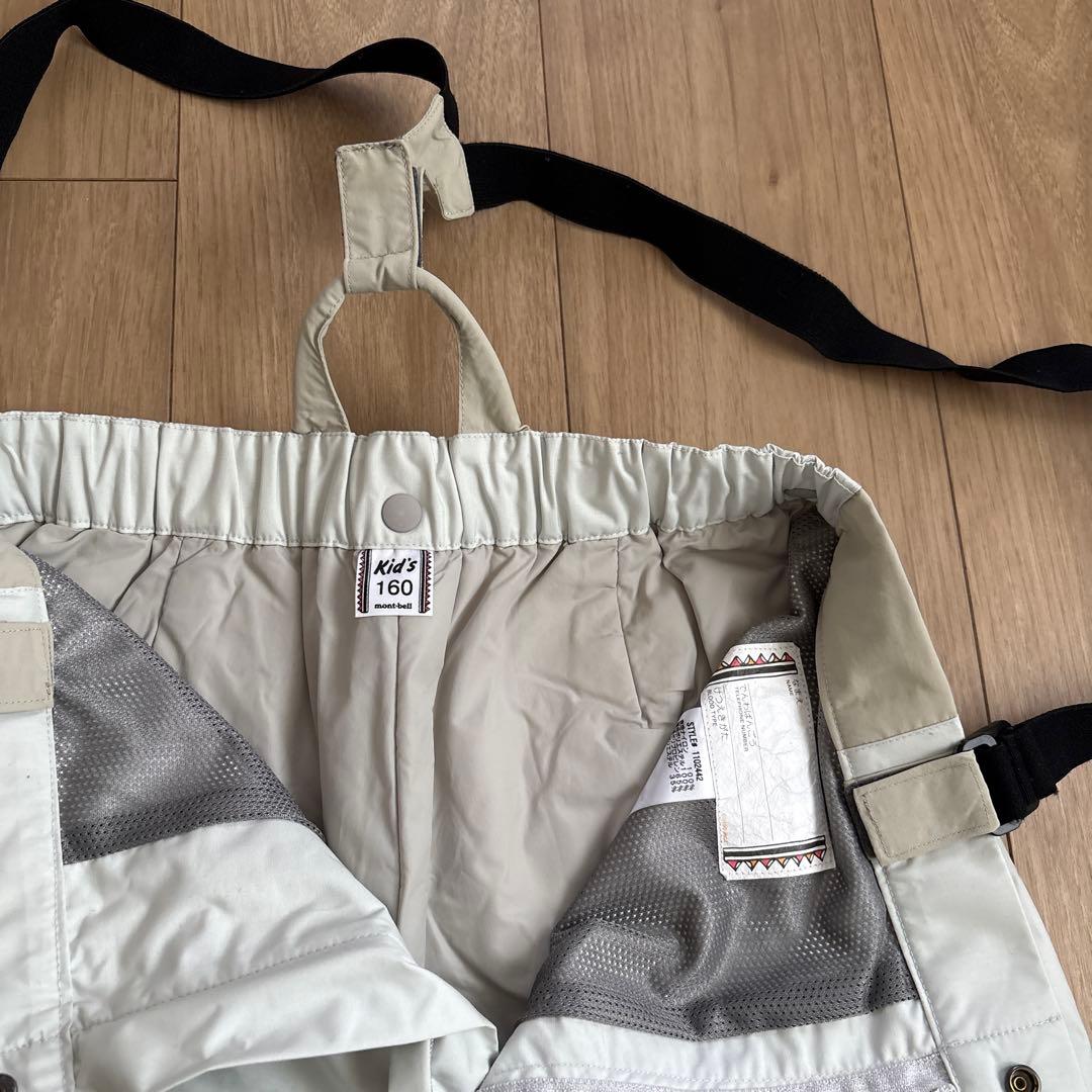モンベル　キッズ　スキーウェア　160