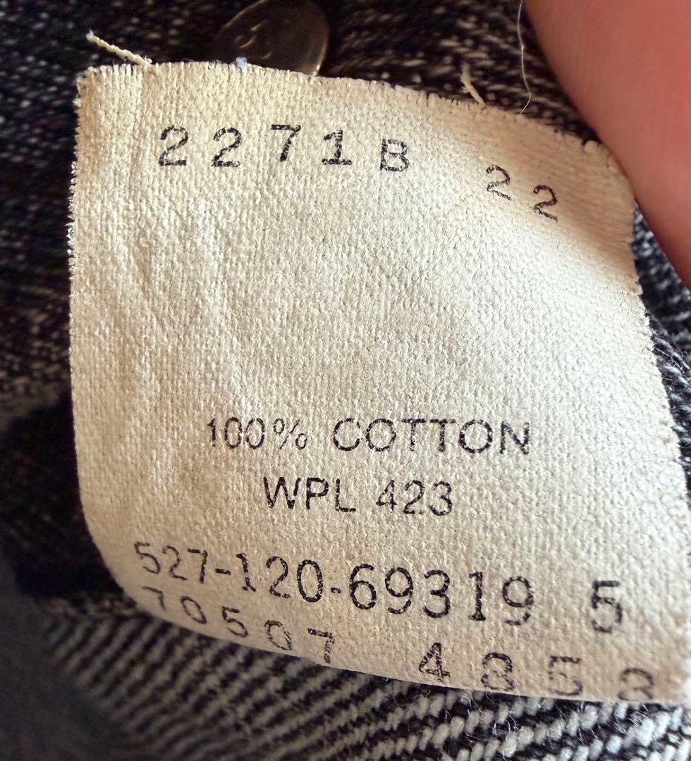 ぱ*だ様 リーバイス　70507 先染め　USA製　size M