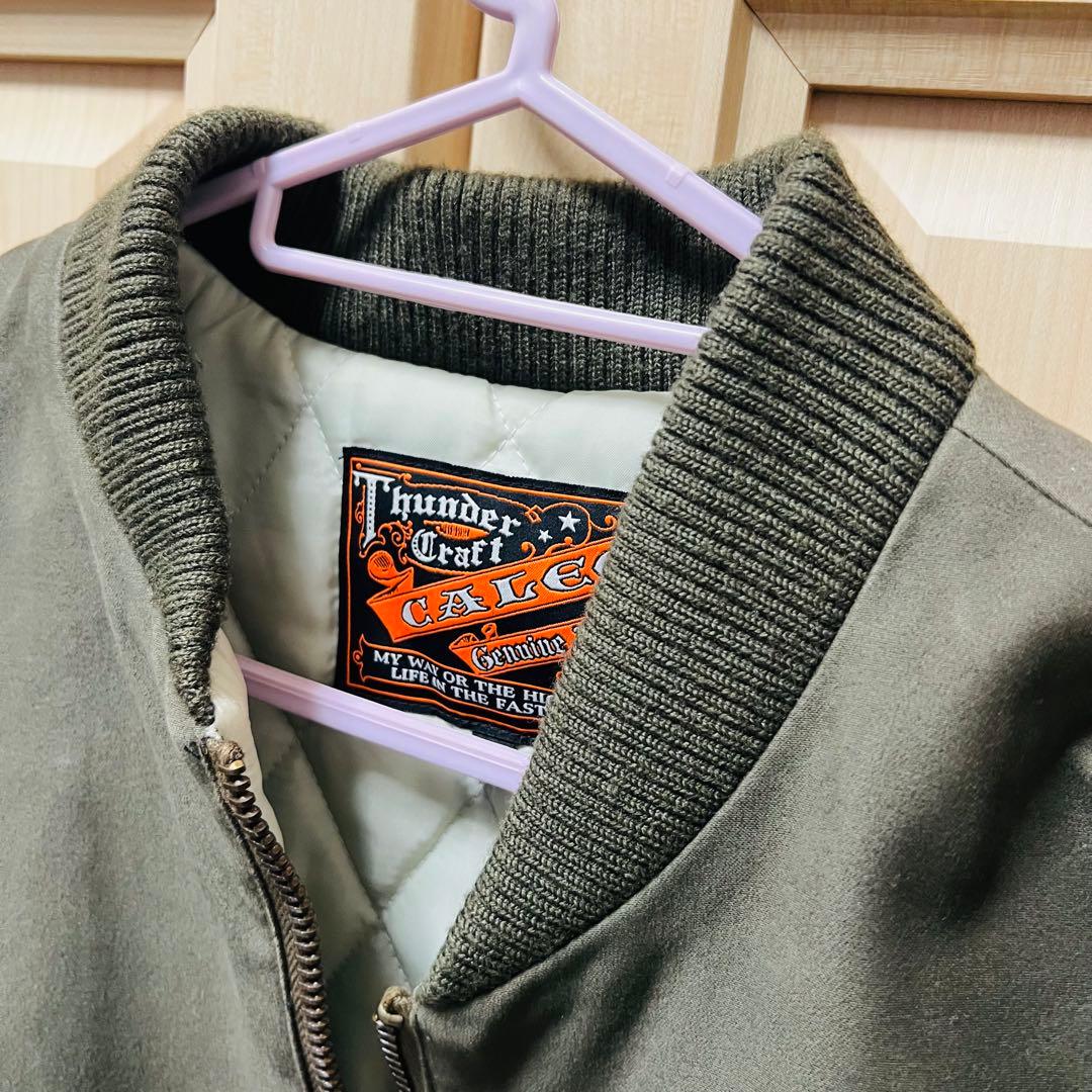 【美品】CALEE MA1 刺繍 3112th BOMB S.Q.H