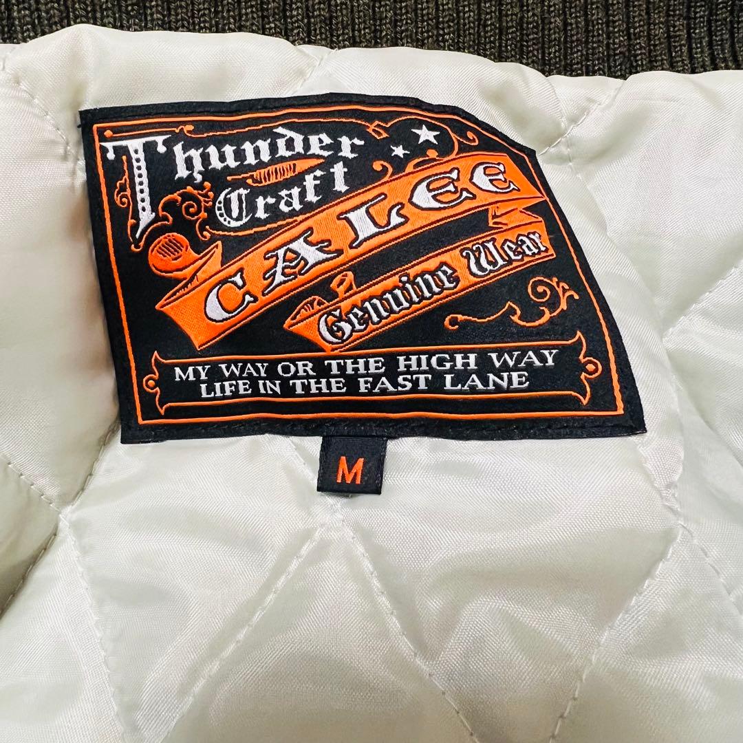 【美品】CALEE MA1 刺繍 3112th BOMB S.Q.H